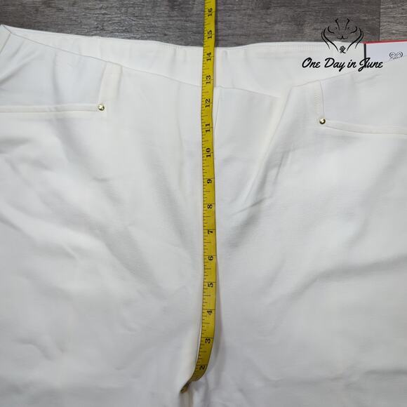 Rafaella Plus Size Slim Leg Comfort Waist Pants Size 18W - Picture 4 of 6